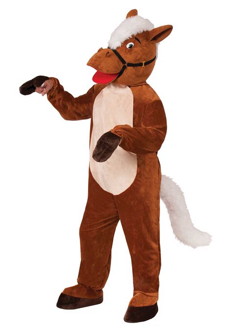 Rodeo horse mascot suit